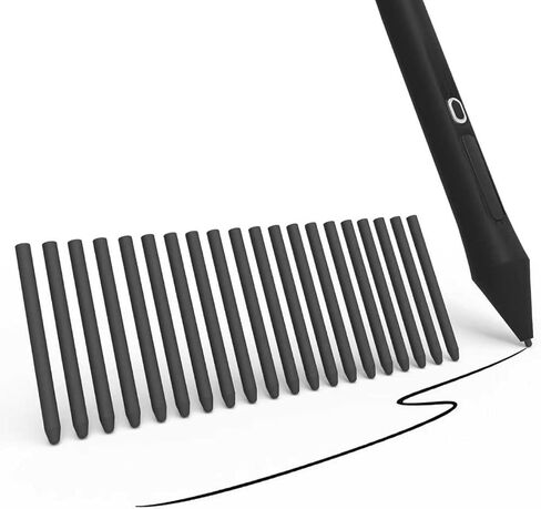 10 قطع من رؤوس/أطراف اللباد البديلة لأقلام Wacom، سناب القلم القياسية تناسب أقلام Wacom Bamboo Intuos CTL460، CTH460، CTH461، CTH661، CTH-480، CTH-480S، CTL471، CTL472، CTL671، والمزيد in Saudi Arabia