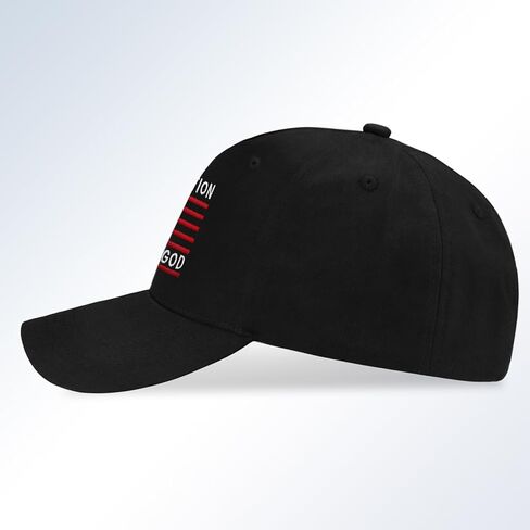 هدايا مسيحية للرجال والنساء، قبعة يسوع مطرزة بحروف قابلة للتعديل، قبعة بيسبول سوداء in Kuwait