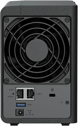 Synology DiskStation DS224+ NAS Server مع وحدة المعالجة المركزية Celeron 2.0 جيجا هرتز، ذاكرة 6 جيجا بايت، تخزين 8 تيرابايت HDD، 2 × 1 جيجا بايت منافذ LAN، نظام تشغيل DSM in Saudi Arabia
