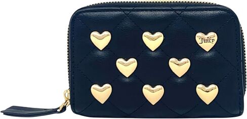 Juicy Couture Women's Medium Double Zip-Around Wallet (Colorful Love Cool Red) in Saudi Arabia