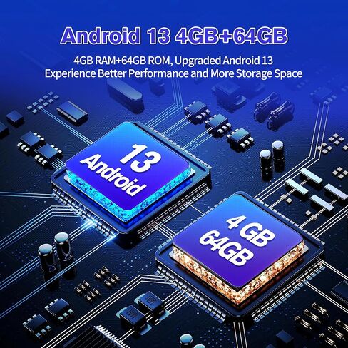 [4+64G] 9.7" Car Stereo Radio for Ford F150 2009 2010 2011 2012 2013 2014 Android 13 Touchscreen Radio Upgrade with Wireless Carplay & Android Auto AHD Camera,GPS Navigation,SWC,WiFi,FM,Bluetooth in Kuwait