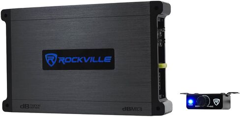حزمة Rockville RM-PREMIUM102 البيضاء: (2) 10 بوصة هواء مجاني 1200 وات ذروة / 300 وات RMS Marine مضخم صوت أحادي DBM13، مجموعة أسلاك أمبير مقاومة للماء RMWK4 4 AWG، 4 عناصر in Saudi Arabia
