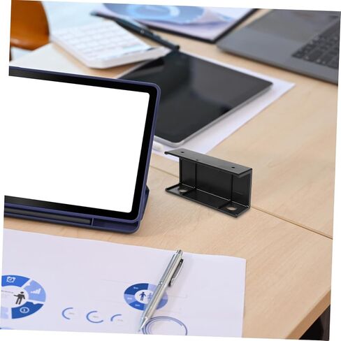 1set Desk Laptop Mount Bracket for Keyboard and Tablet Storage Sturdy Wall-Mounted Holder Space-Saving for Home Office Design in Saudi Arabia