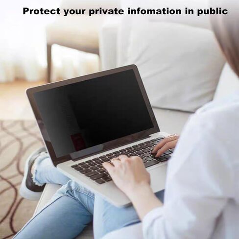 واقي شاشة للخصوصية للكمبيوتر المحمول مقاس 14 بوصة مصمم لجهاز HP Envy/Dell/Asus/Acer/Samsung/Lenovo، طبقة حماية غير لامعة للعين مضادة للوهج ومضادة للزقزقة لجميع أجهزة الكمبيوتر المحمول مقاس 14 بوصة مع نسبة عرض إلى ارتفاع 16:10 in Kuwait