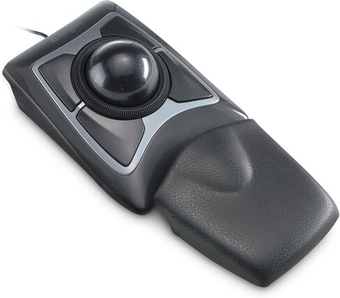 حزمة ماوس كرة التتبع كينسينغتون إكسبرت (K64325) وماوس كرة التتبع أوربت (K64327F)، أسود فضي in Saudi Arabia