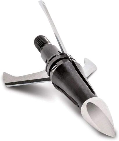 New Archery Products Shockwave 3 Blade 1 1/4" Cutting Diameter Archery Reusable Mechanical Broadhead for Bow Hunting - 3 Pack in Saudi Arabia