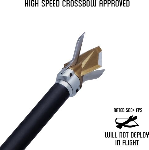 OZCUT Kreature 2-Blade Expandable Hybrid Broadhead, 3 PK in Saudi Arabia