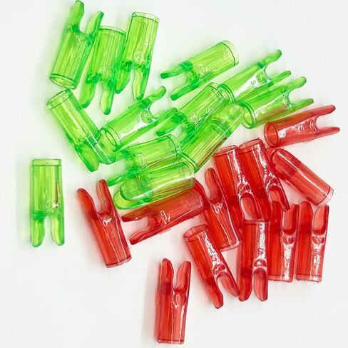 60 pcs Archery Arrow Tips and Pin Nocks, 100 Grain Field Points (20pcs), 40 Pin Nocks, Screw in Bullet Points for 0.244 inch/6.2mm Arrow Shaft in Kuwait