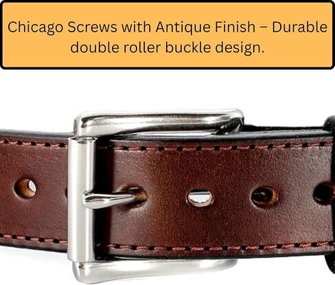 Daltech Force Steel Core Reinforced Leather Gun Belt - Thick Gun Belts for Concealed Carry CCW in Saudi Arabia