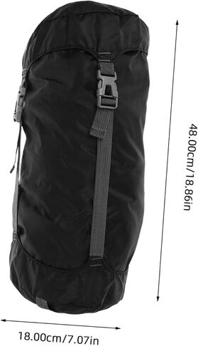 Lightweight Compression Sack for Sleeping Bags and Down Jackets Mountaineering Stuff Sack for Camping Backpacking Hiking Outdoor Storage Compact Dark Drawstring Organizer in Saudi Arabia