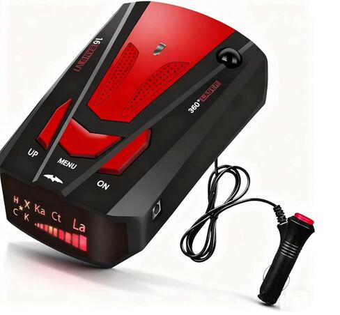 Radar Detectors for Car: Speed Radar Detector for City Road and Highway - Driving Aids with Mute Memory, Led Display, City/Highway Mode, Long Range Detection in Saudi Arabia
