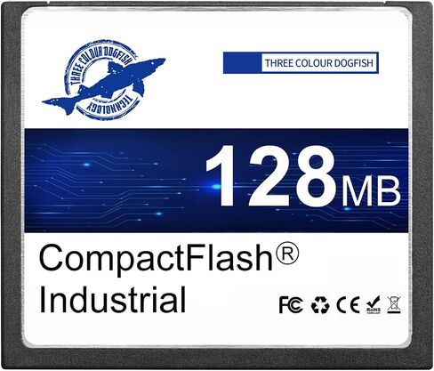 Dogfish Compact Flash Memory Card 128MB 10PACK Industrial CF Type I Card FAT16 for Industrial Equipment and Vintage Digital Cameras in Kuwait