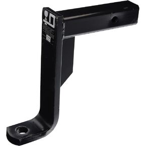 Draw-Tite 2706 9" Ball Mount (1" Ball Hole/9-3/4" Rise/11" Drop), Black