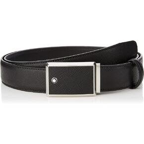 Montblanc Adult's Classic Line Belt, Black, 120