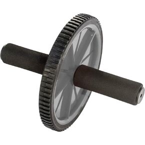 Warrior Ab Wheel - Roller for Core, Back & Abdominal Exercises and Fitness Training to Build Strength with Comfort Foam Grips