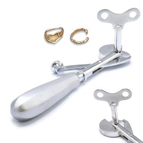 OdontoMed2011 Heavy Duty Finger Ring Cutter Tool and Band Remover 7.5" Stainless Steel Metal Cutting Blade and Finger Guard Protection, Emergency, EMT, and Jewelry