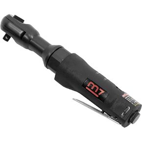 M7 NE-321 3/8-inch Pneumatic Ratchet Wrench, Compact and Lightweight 3/8 Torque Wrench for Auto Repair, Mechanic Tool with 69 ft-lb Maximum Reverse Torque, Ergonomic Air Tool with High Performance