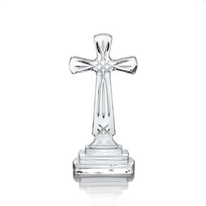 Mikasa Celebrations Rejoice Glass Crystal Cross, 9-Inch, 2.56" x 4.13", Clear