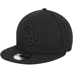 New Era MLB 9FIFTY Black Adjustable Snapback Hat Cap One Size Fits All
