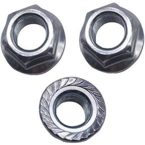 3PCS Hex Flange Nut 5/8-18 fits Cub Cadet MTD Troy Bilt White Craftsman Sears 712-0417 912-0417 712-0417A 112-0330 912-0417A