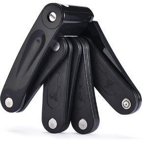 قفل دراجة قابل للطي لأداة Pro-Bike - مضاد للسرقة شديد التحمل للدراجات الكهربائية ودراجات المدينة - أقفال دراجة مدمجة وخفيفة الوزن - قفل دراجة عالي الأمان للدراجات الإلكترونية والدراجات البخارية - 40 بوصة in Kuwait