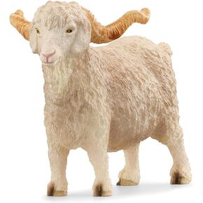 Schleich Farm World New 2024 Farm Animal Toy Angora Goat Figurine