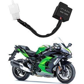 2-Pin 12V LED Adjustable Flasher Relay - Flash Turn Signal Relays Bulbs Hyper Flash - Adjustable Flash Rate Flasher - Compatible with Motorcycle Bike