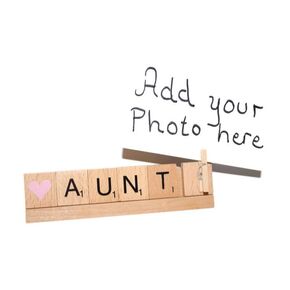 Hiding Place Boutique, Handmade Aunt Frame, Aunie Photo Sister Gift Niece Present Tia Birthday Titi Frame Love Aunt, Love Baby Announcement New Nephew Tio Uncle Funcle Memorial