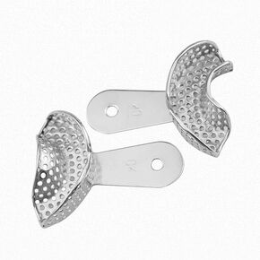 5 أحجام من صواني الطباعة المصنوعة من الفولاذ المقاوم للصدأ صينية الطباعة المصنوعة من الفولاذ المقاوم للصدأ القابلة للتعقيم (قطعتان كبيرتان) in Kuwait