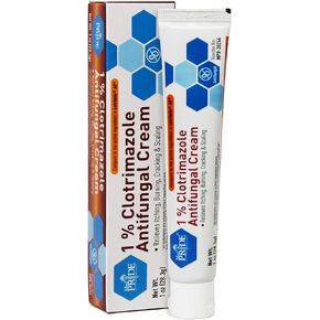 MED PRIDE 1% Clotrimazole Antifungal Cream 1oz- Fungus Skin Care Treatment with - Jock Itch Body Ointment - Fights Infection, Sweat Rash, Athletes Foot, Ringworm & Relieves Itching, Burning