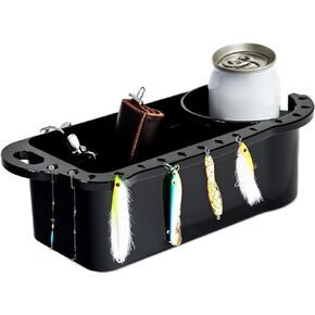 Trademark Innovations Boat Cup Holder, Boat Caddy, Fishing Boat Accessories for Kayak, Bass Boat, Pontoon Boat, Boat Organizer