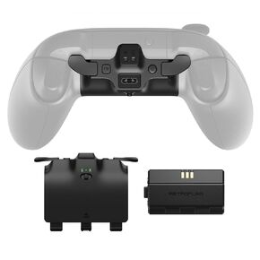 RetroFlag Superpack Xbox Series X|S Controller Strike Pack Paddle, 1000mAh Rechargeable Battery, Programmable Back Buttons, Mapping/Six-Axis Gyro/Turbo,Compatible with Wins/Switch/Steam Deck