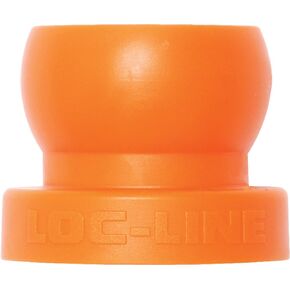 Loc-Line - 51895 Coolant Hose Component, Acetal Copolymer, Fixed Mount, 1/2" Hose ID (Pack of 2)