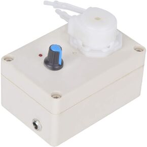 Industrial Peristaltic Pump, 50/60Hz Us Plug 110-240V Peristaltic Liquid Pump Single Head Design Adjustable Flowing Dosing Pump for Aquarium Lab Analytical