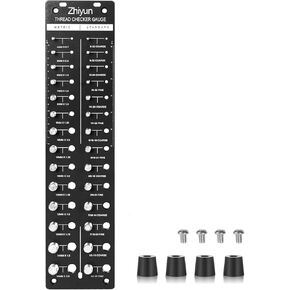 ترقية جهاز فحص خيط الصواميل والمسمار، مقياس خيط مقاس 28 مسمار وصمولة، مقياس معرف المسمار والصمولة SUS 304، 14 معيار و14 مسمار متري، مسمار تعريف قابل للتثبيت على الحائط in Kuwait