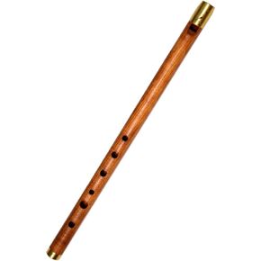 Wooden Key of С irish Whistle Fipple Flute VC-01 Great Sound Hand Carved Flute Folk Wind Music Instrument Handmade Woodwind Brown