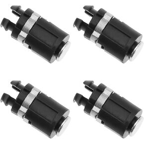 eMagTech 4PCS Hinge Axle Spindles Compatible with Gameboy Advance SP Console System Video Games Replacement Accessories 12x5.7mm Black in Kuwait