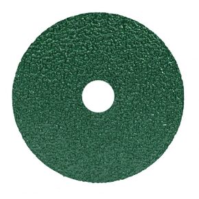 VSM Actirox Ceramic Resin Fiber Disc, 5" X 7/8", 80 Grit, Medium Grade, Tear-Resistant Fiber Backing, Pack of 25 Durable Abrasive Discs, Hand-Held Machine Compatible
