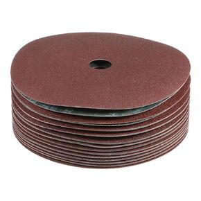 HARFINGTON 25pcs 24 Grit Aluminum Oxide Resin Fiber Discs 7"x7/8" Metal Sanding Grinding Discs for Angle Grinding Machine Polishing and Grinding Metals, Wood, and Fiberglass