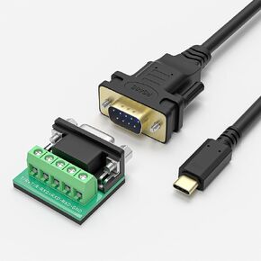 كابل محول USB إلى RS422 RS485 من OIKWAN مع شريحة FTDI يدعم Windows 11 10 8 7 XP Mac -10 أقدام...