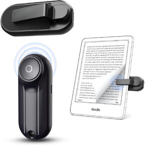 Oresoc RF Remote Control Page Turner for Kindle Paperwhite Oasis Scribe Kobo,Kindle Accessories for eReaders iPhone iPad Android Tablets Reading Novels Comics