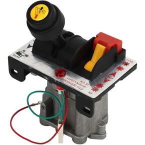 aqxreight Dump Truck Control Valve,Aluminum Proportional Control Valves with PTO Switch Slow Down Tipper Switch for Hydraulic System Dump Truck