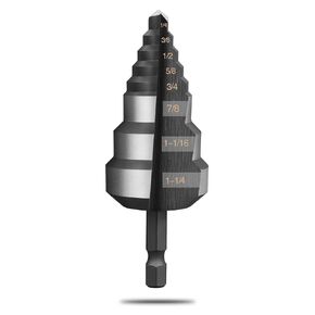 RAINPAL® SDB125 Step Drill Bit (for RAINPAL Products, ⅞", 1-1/16", 1-¼") (21mm, 27mm, 32mm)
