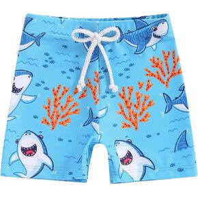 ZINTAOZT Toddler Boys Swim Trunks Swimming Shorts Summer Elastic Waist Beach Board Shorts Bathing Suit Swimwear