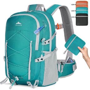IGOLUMON Hiking Backpack 40L Packable Hiking Daypack for Men Women Waterproof Lightweight Foldable Camping Backpack