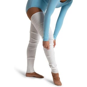 Capezio 36" Legwarmer, White, One Size
