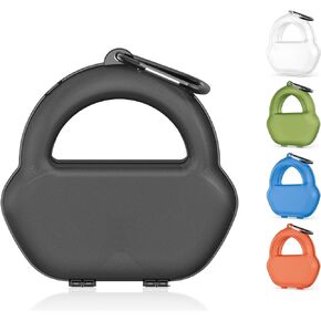 حافظة صلبة لجهاز AirPods Max - حافظة سفر متينة مع حماية كاملة لسماعات Apple Pro Max (أسود)