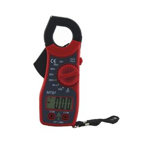 TEHAUX Digital Clamp Meter, DC Amp Meter Amp Clamp Voltage Meter Amps Meter Equipment Digital Test Tool Multitester Amplifier Measuring Resistance Use The Table Clamp Meter Red DC Amp Meter