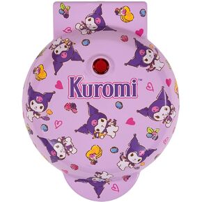 Uncanny Brands Hello Kitty Kuromi Mini Waffle Maker - Cook With Your Favorite Bunny Character