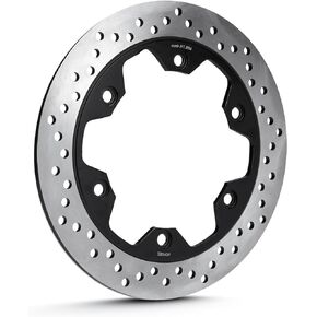 Rear Brake Rotors Disc Fit for Honda Shadow 1100 VT1100 C2 C3 T ACE Sabre Aero 1995 1996 1997 1998 1999 2000 2001 2002 2003 2004 2005 2006 2007-1 Pc